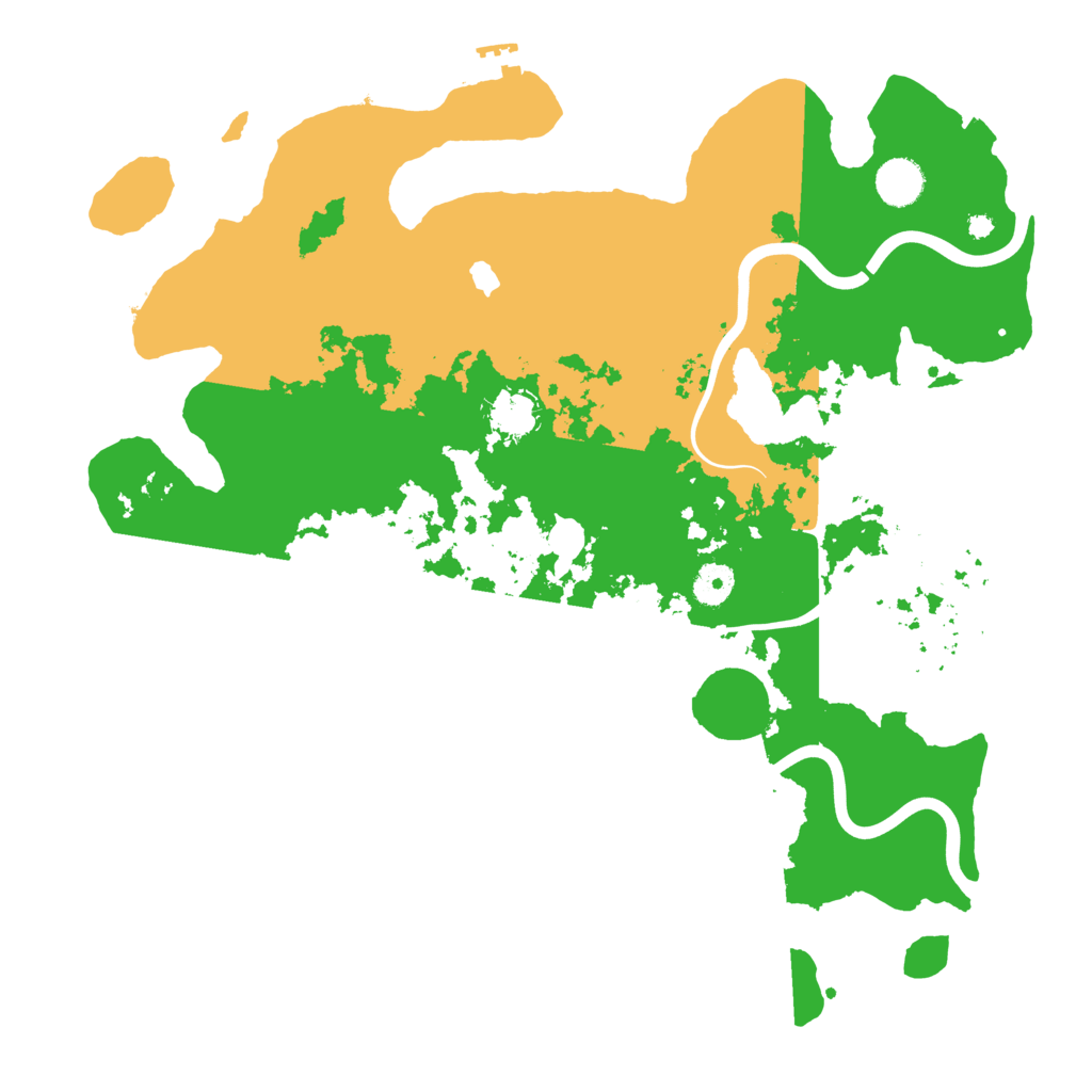 Biome Rust Map: Procedural Map, Size: 4000, Seed: 1476264925