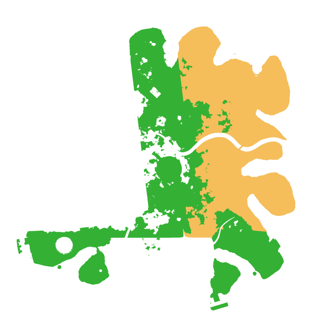 Biome Rust Map: Procedural Map, Size: 3300, Seed: 1571717406