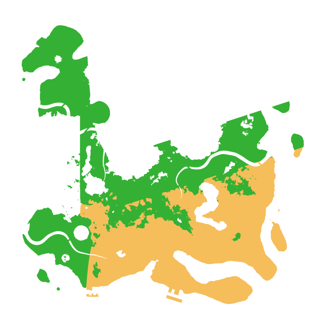 Biome Rust Map: Procedural Map, Size: 4000, Seed: 747793719
