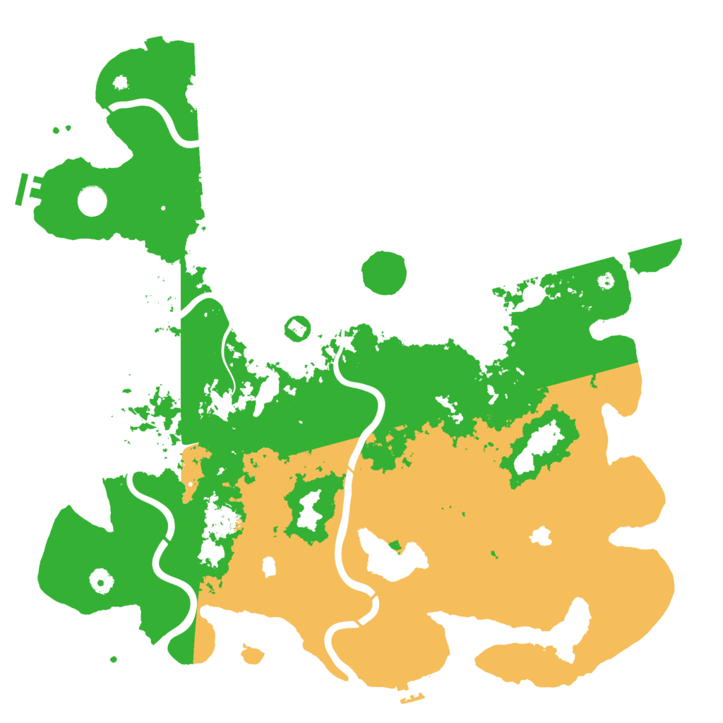 Biome Rust Map: Procedural Map, Size: 4500, Seed: 353672376