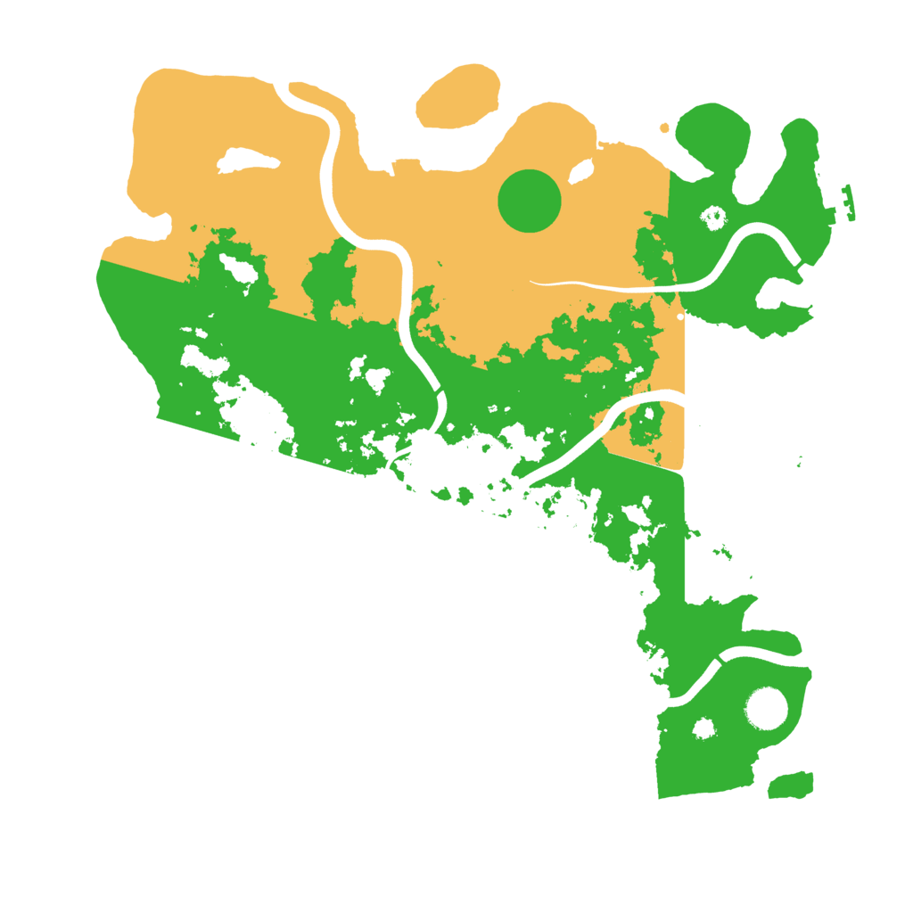 Biome Rust Map: Procedural Map, Size: 3800, Seed: 97012