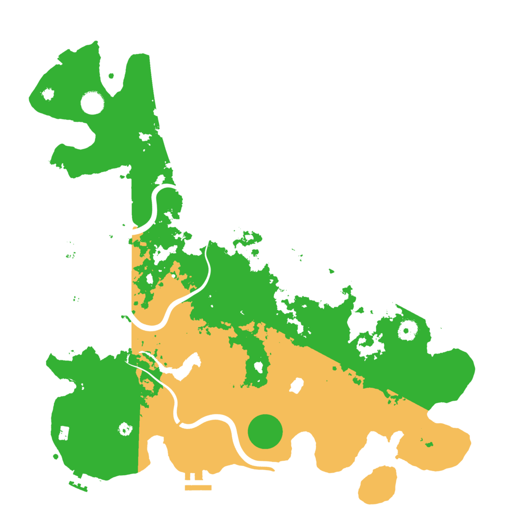 Biome Rust Map: Procedural Map, Size: 4000, Seed: 1019251401