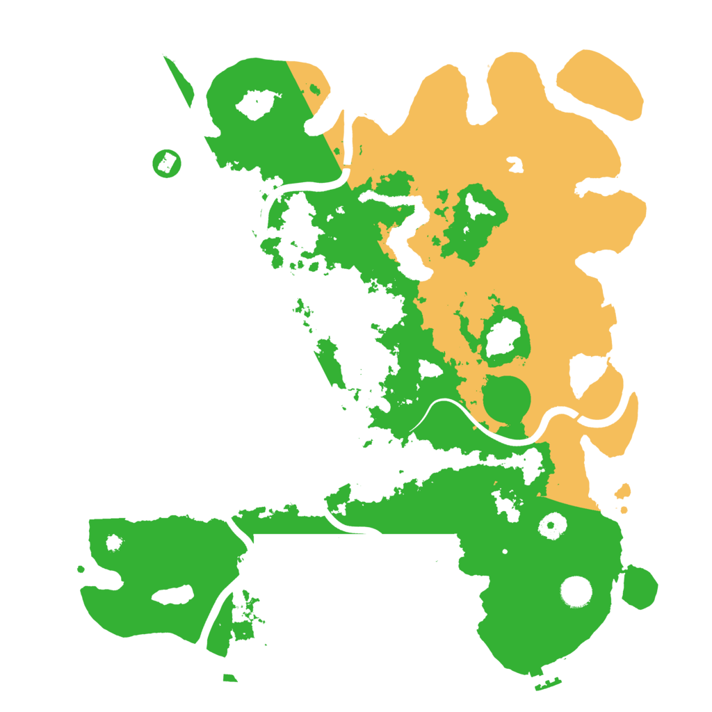 Biome Rust Map: Procedural Map, Size: 4000, Seed: 998196