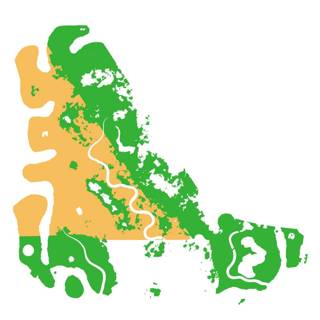 Biome Rust Map: Procedural Map, Size: 5000, Seed: 1581184643