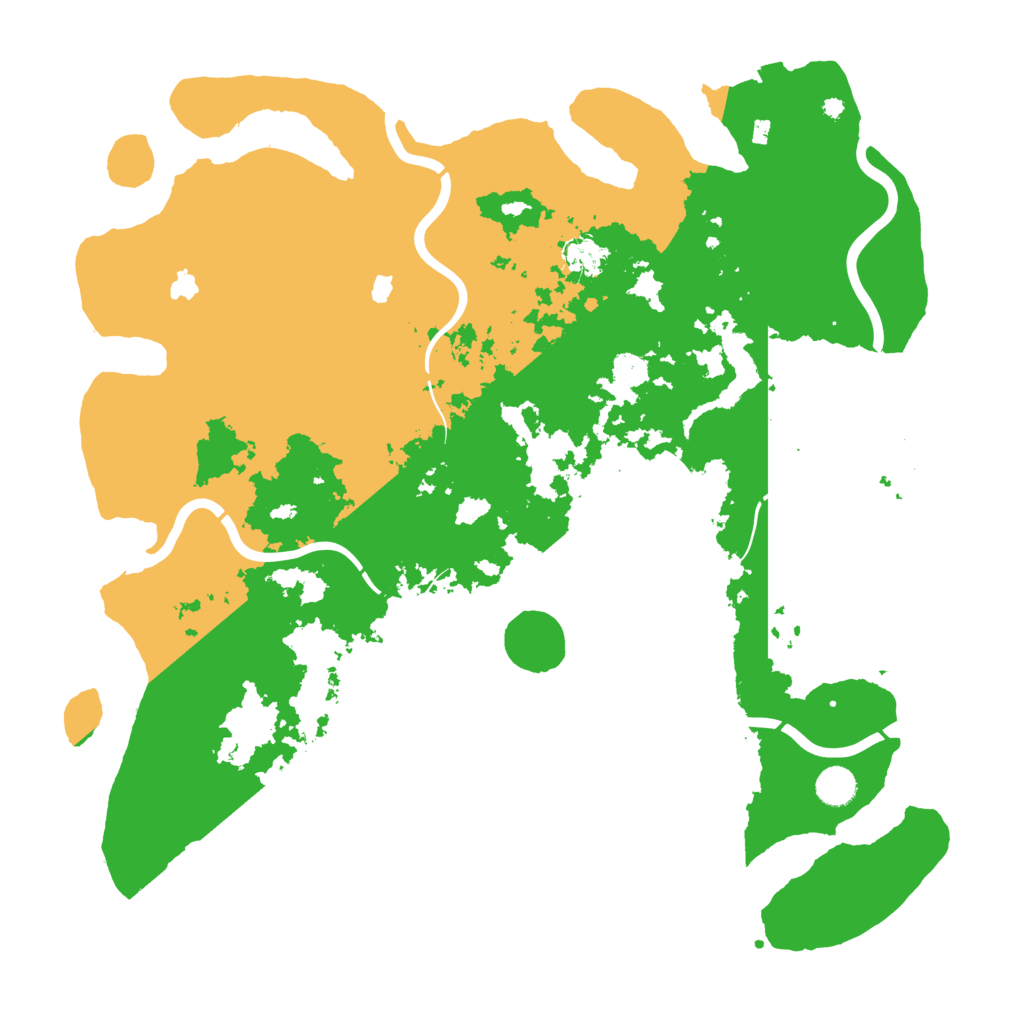 Biome Rust Map: Procedural Map, Size: 4500, Seed: 1897269068