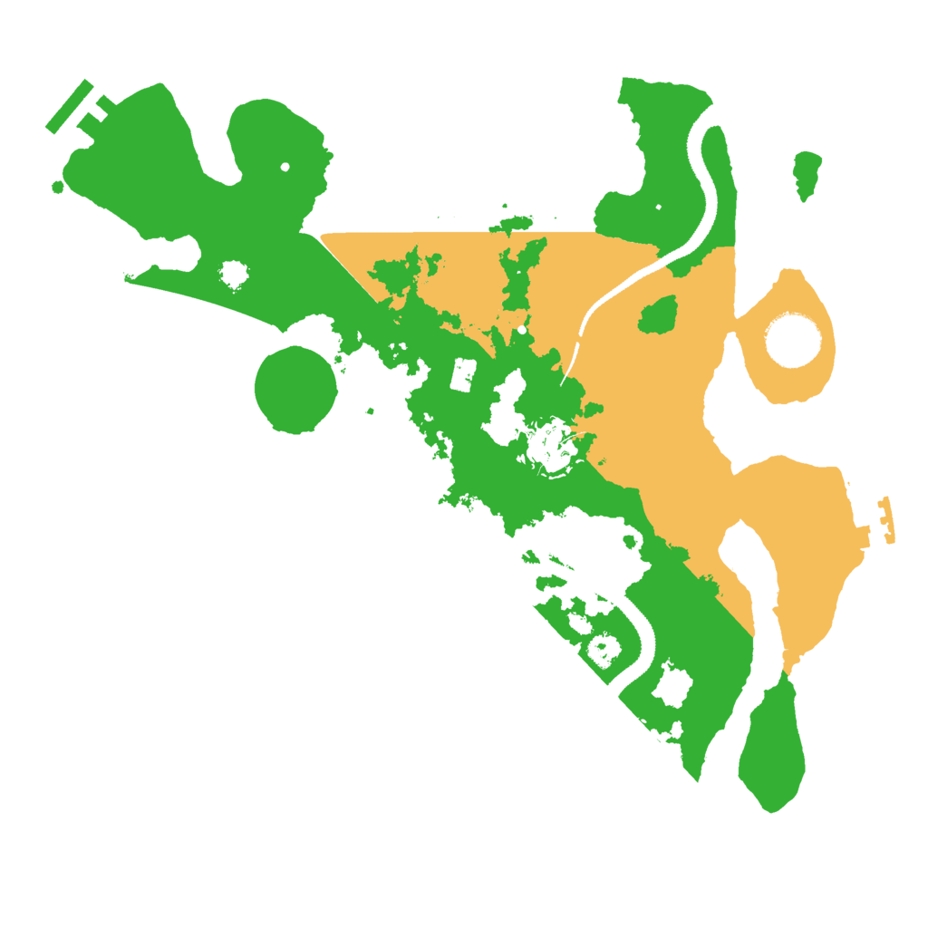 Biome Rust Map: Procedural Map, Size: 3000, Seed: 1845639201