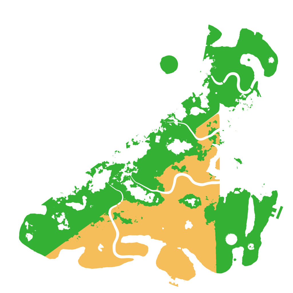Biome Rust Map: Procedural Map, Size: 4500, Seed: 1021447413