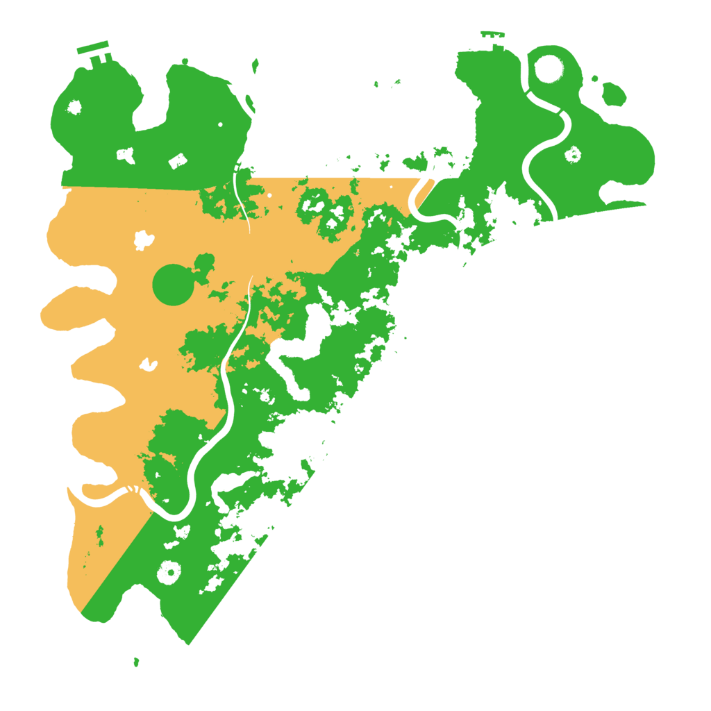 Biome Rust Map: Procedural Map, Size: 4500, Seed: 1092957777