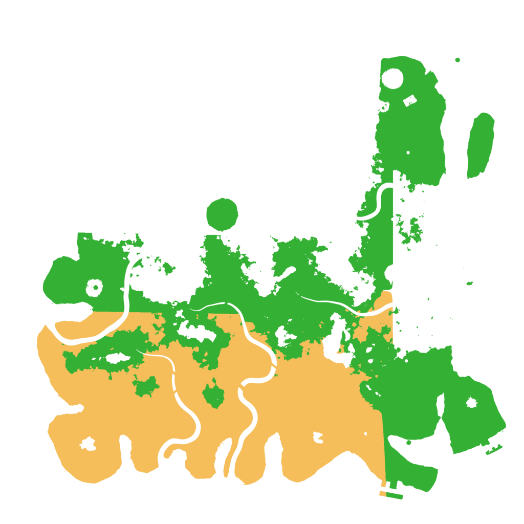 Biome Rust Map: Procedural Map, Size: 4500, Seed: 113322676