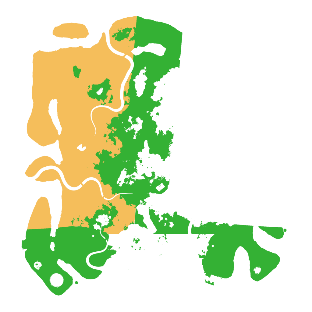 Biome Rust Map: Procedural Map, Size: 4050, Seed: 1582433059