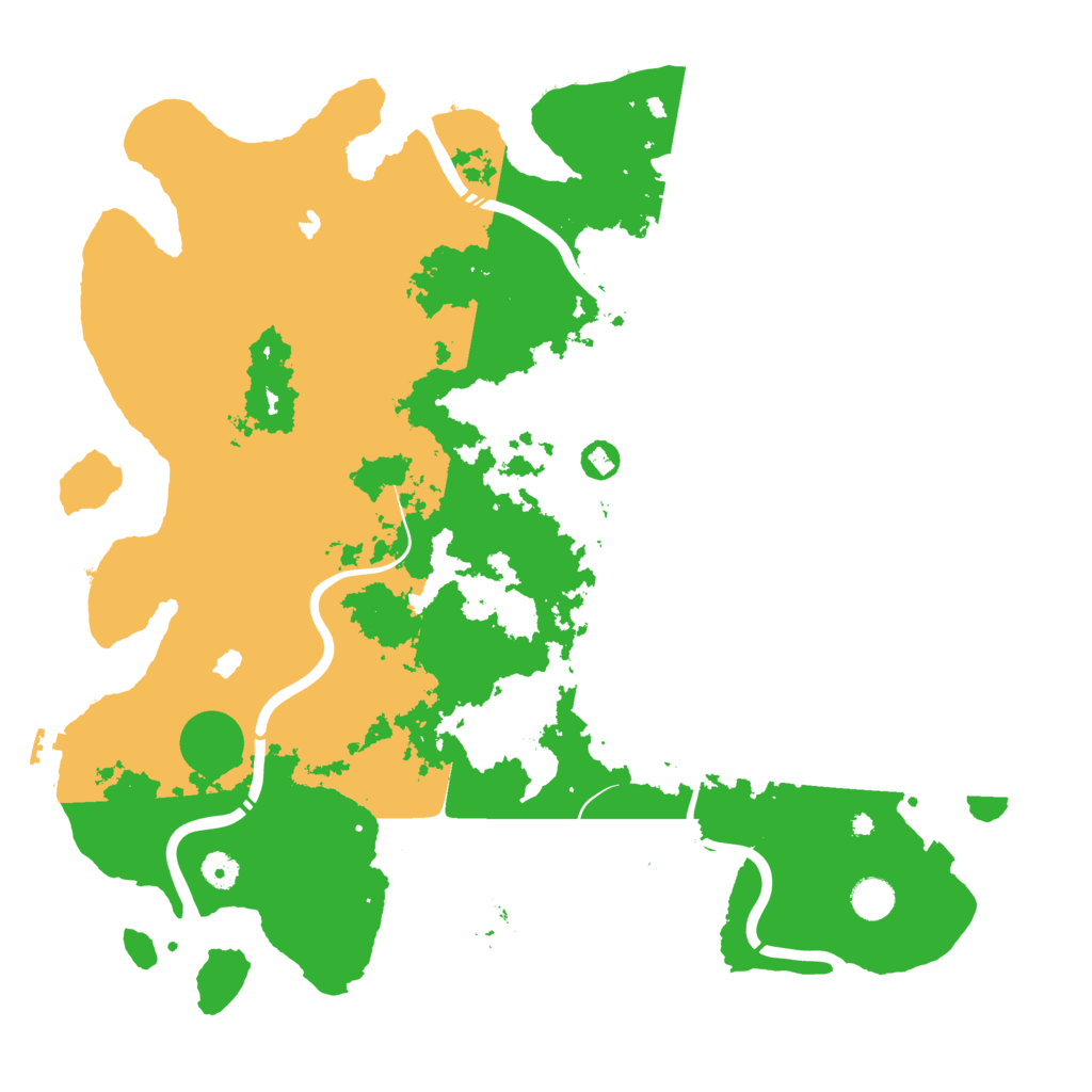 Biome Rust Map: Procedural Map, Size: 4500, Seed: 611162574