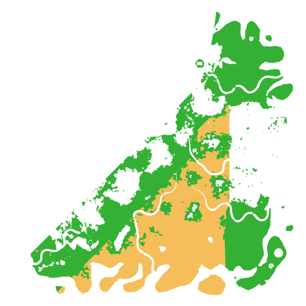 Biome Rust Map: Procedural Map, Size: 6000, Seed: 573914245