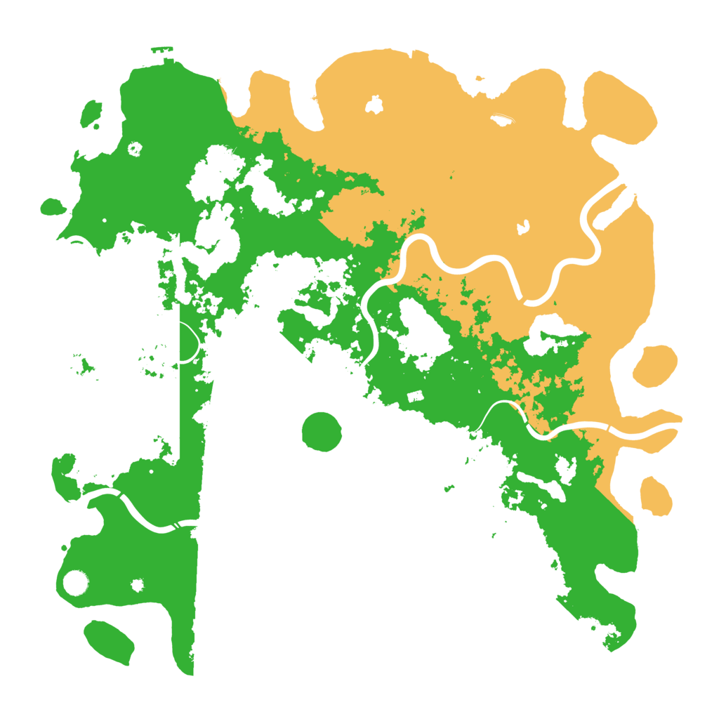 Biome Rust Map: Procedural Map, Size: 5000, Seed: 1654224562