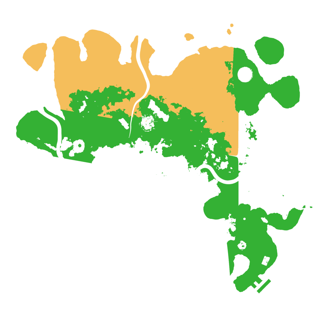 Biome Rust Map: Procedural Map, Size: 3750, Seed: 1413189