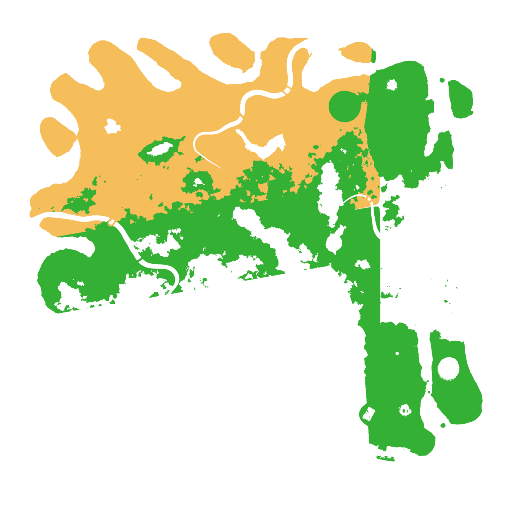 Biome Rust Map: Procedural Map, Size: 4250, Seed: 238842565
