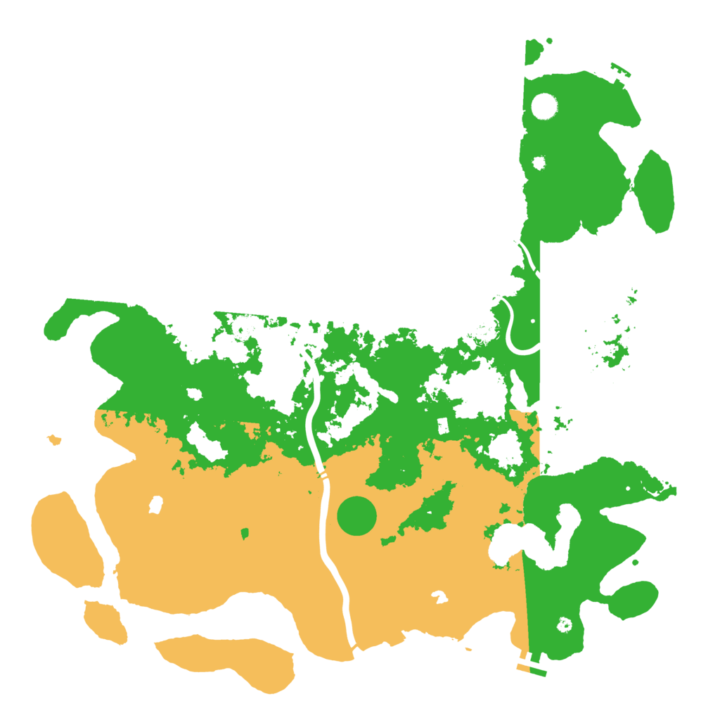 Biome Rust Map: Procedural Map, Size: 4800, Seed: 1724707913