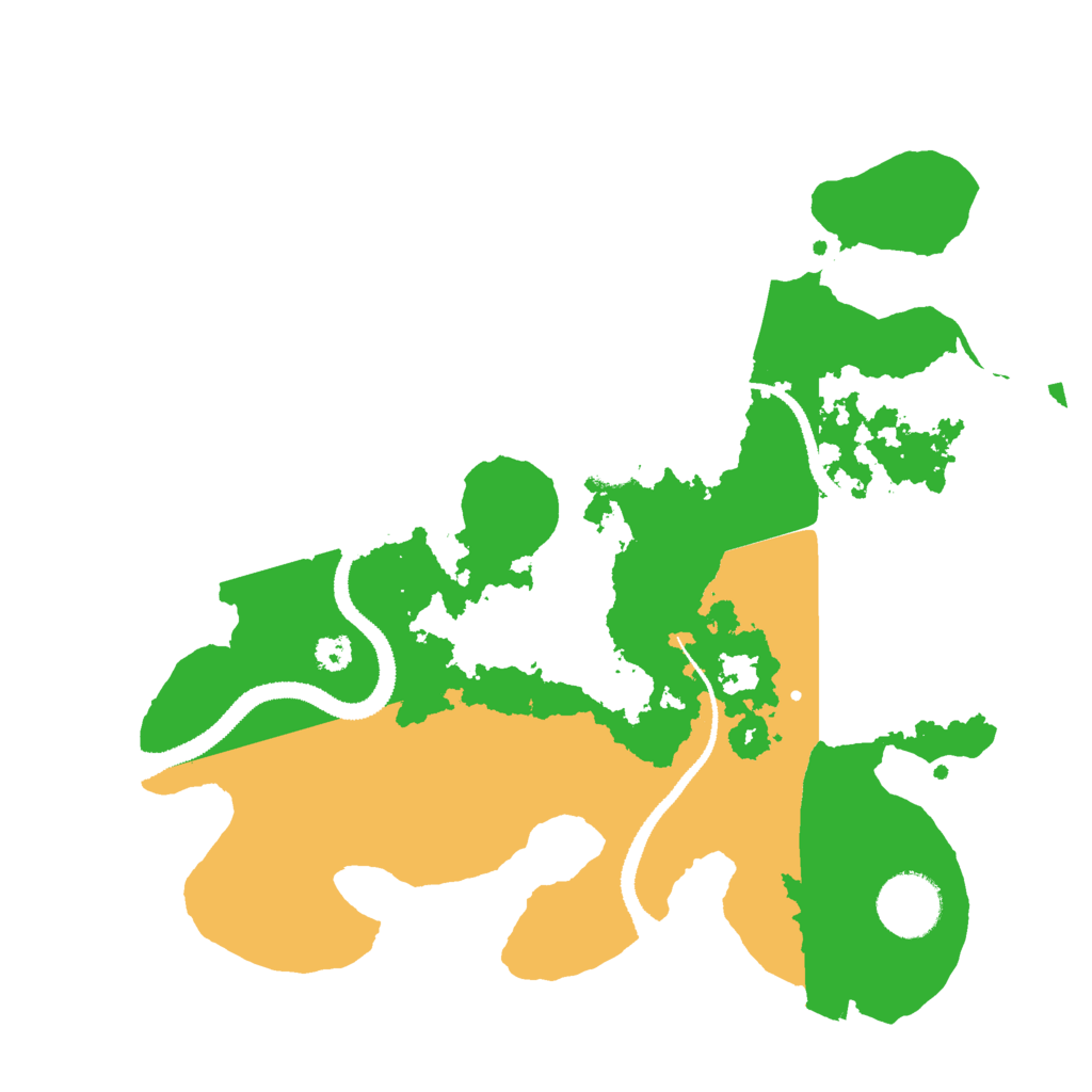 Biome Rust Map: Procedural Map, Size: 3000, Seed: 802985191