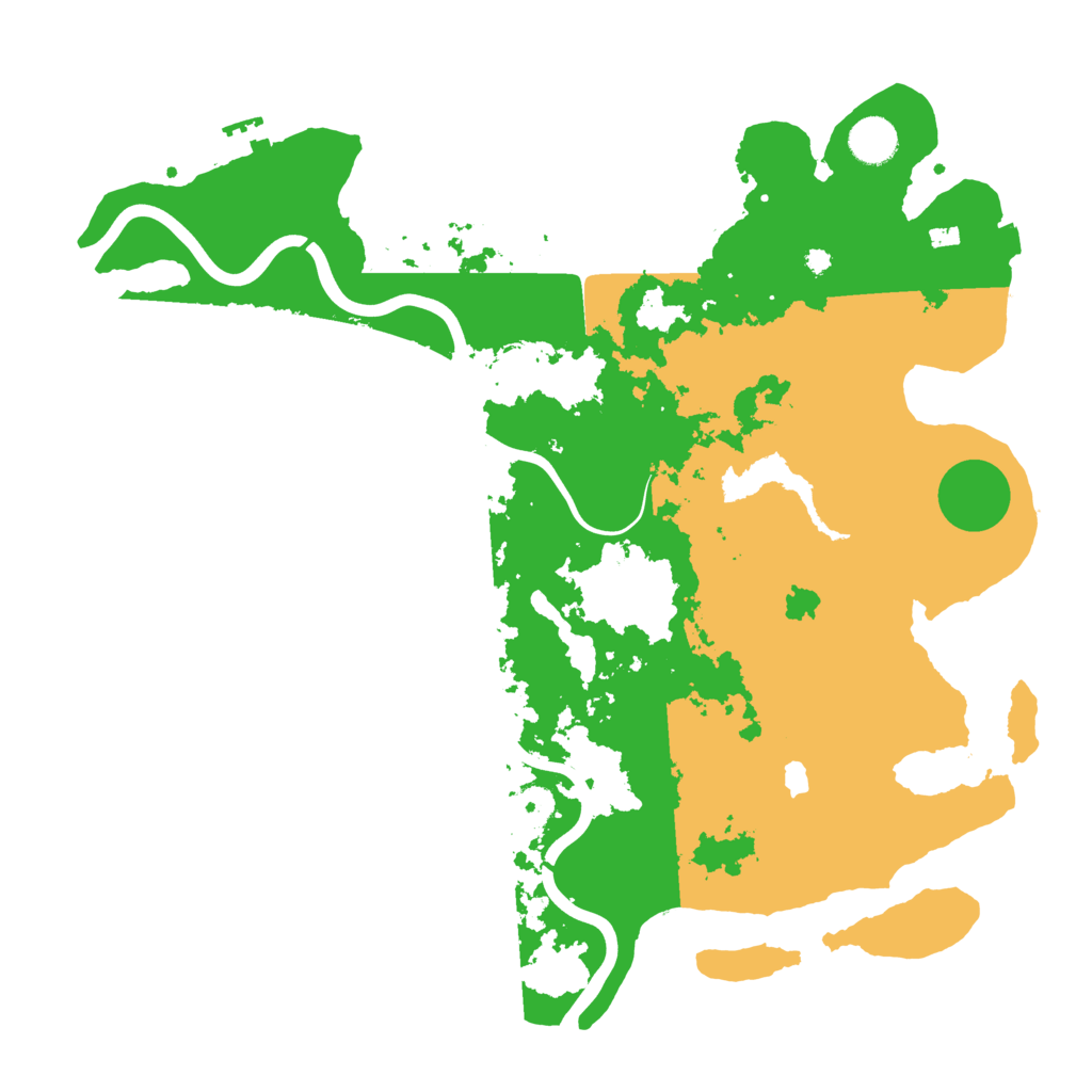 Biome Rust Map: Procedural Map, Size: 4000, Seed: 2143037213
