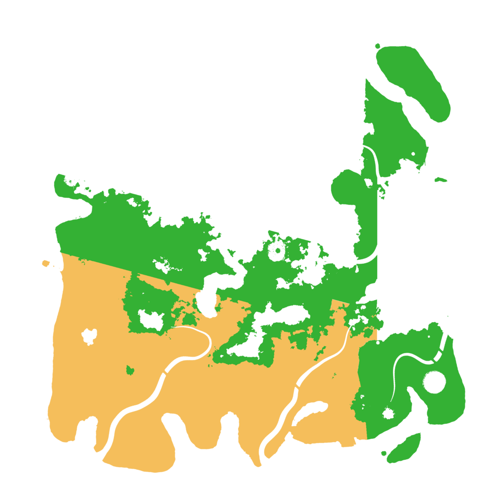 Biome Rust Map: Procedural Map, Size: 4000, Seed: 9084584