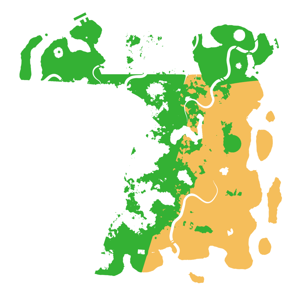 Biome Rust Map: Procedural Map, Size: 4500, Seed: 313504702