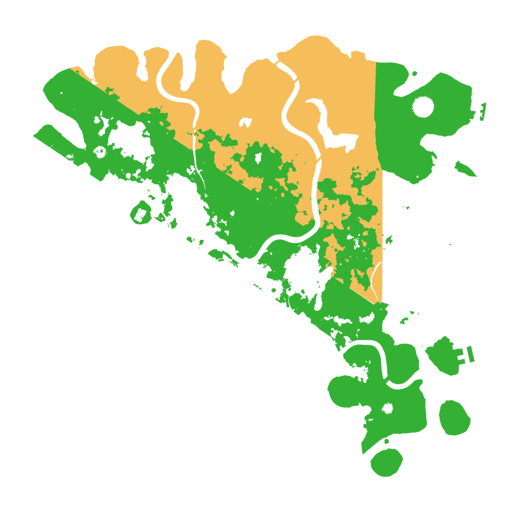 Biome Rust Map: Procedural Map, Size: 4250, Seed: 617789053