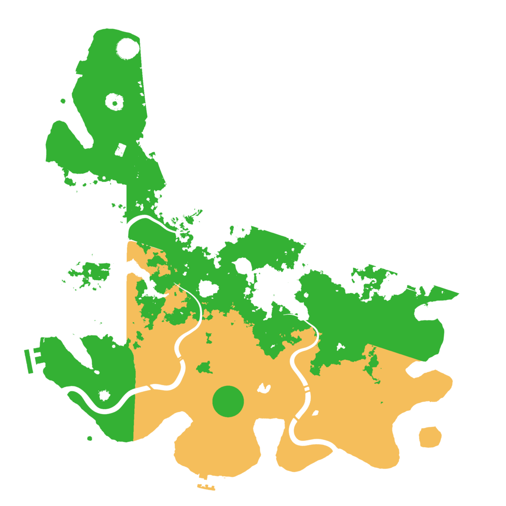 Biome Rust Map: Procedural Map, Size: 4250, Seed: 1443574732