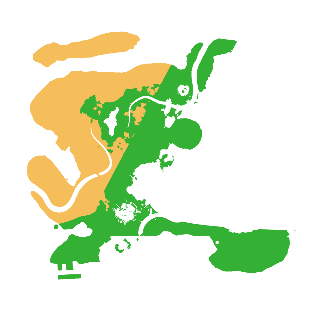 Biome Rust Map: Procedural Map, Size: 2750, Seed: 148356171