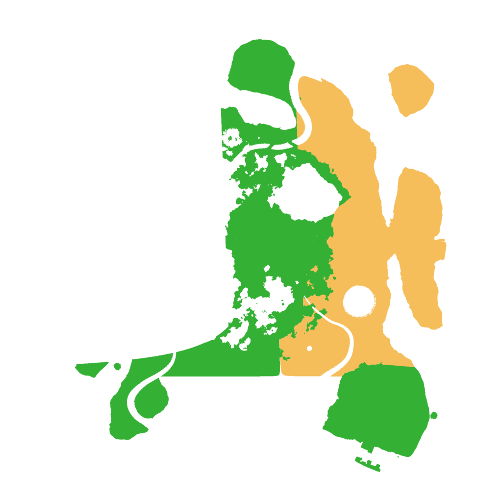 Biome Rust Map: Procedural Map, Size: 2800, Seed: 1018938772