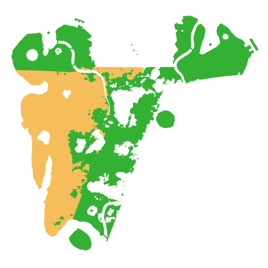 Biome Rust Map: Procedural Map, Size: 4050, Seed: 298365890