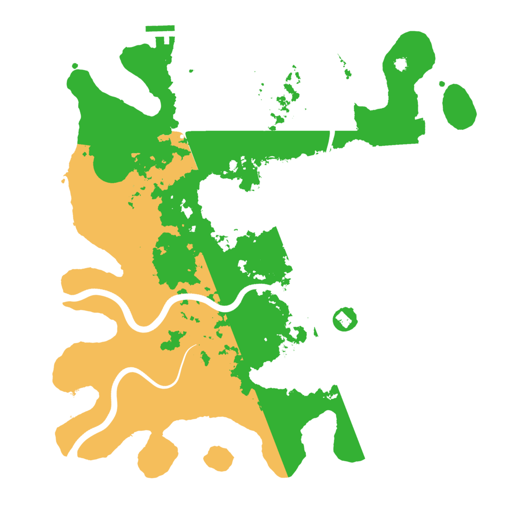 Biome Rust Map: Procedural Map, Size: 3650, Seed: 775235