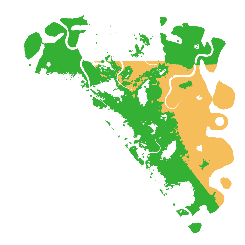Biome Rust Map: Procedural Map, Size: 4800, Seed: 1705470405