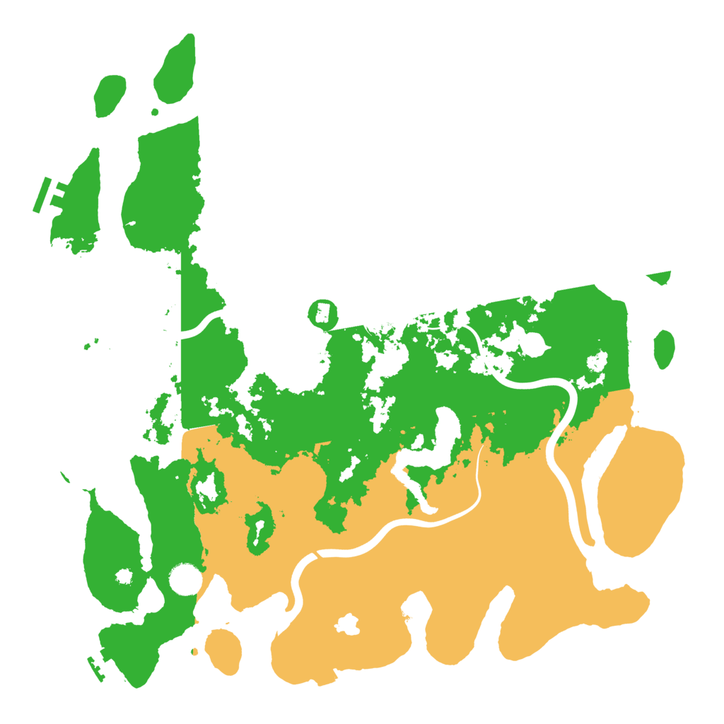 Biome Rust Map: Procedural Map, Size: 4000, Seed: 1803321697