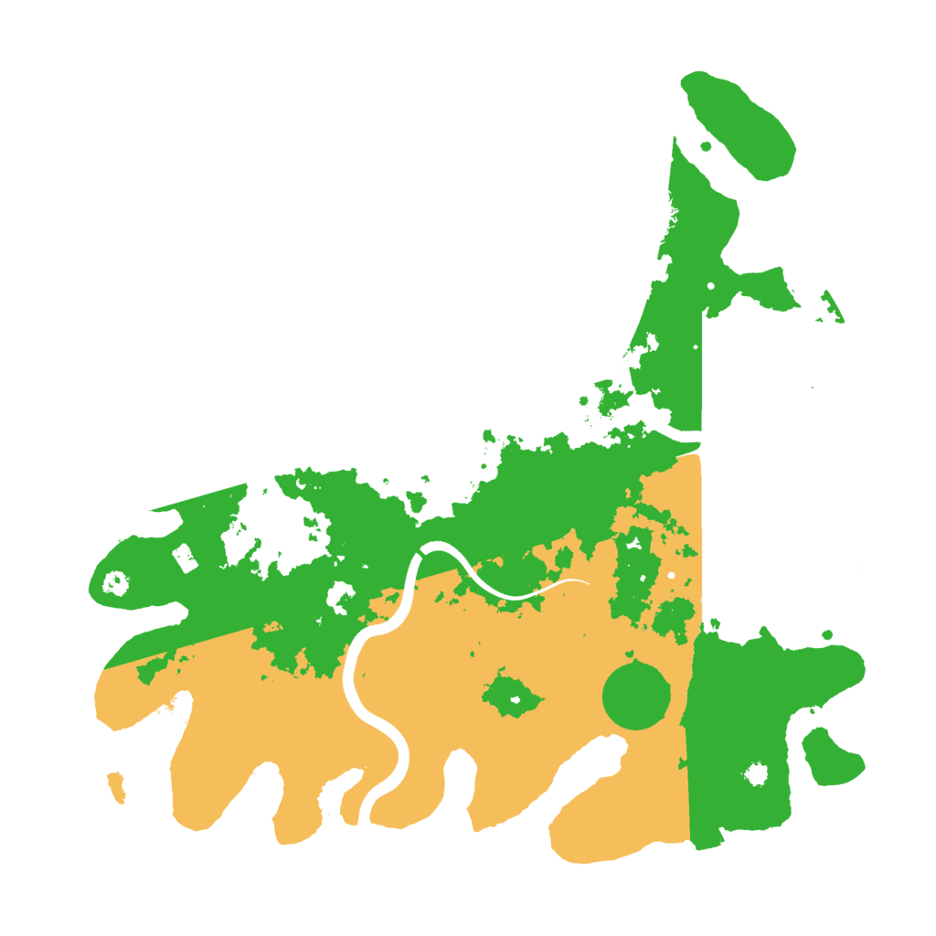 Biome Rust Map: Procedural Map, Size: 3700, Seed: 1159137941