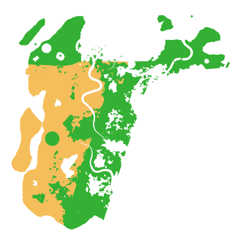 Biome Rust Map: Procedural Map, Size: 4500, Seed: 600446230