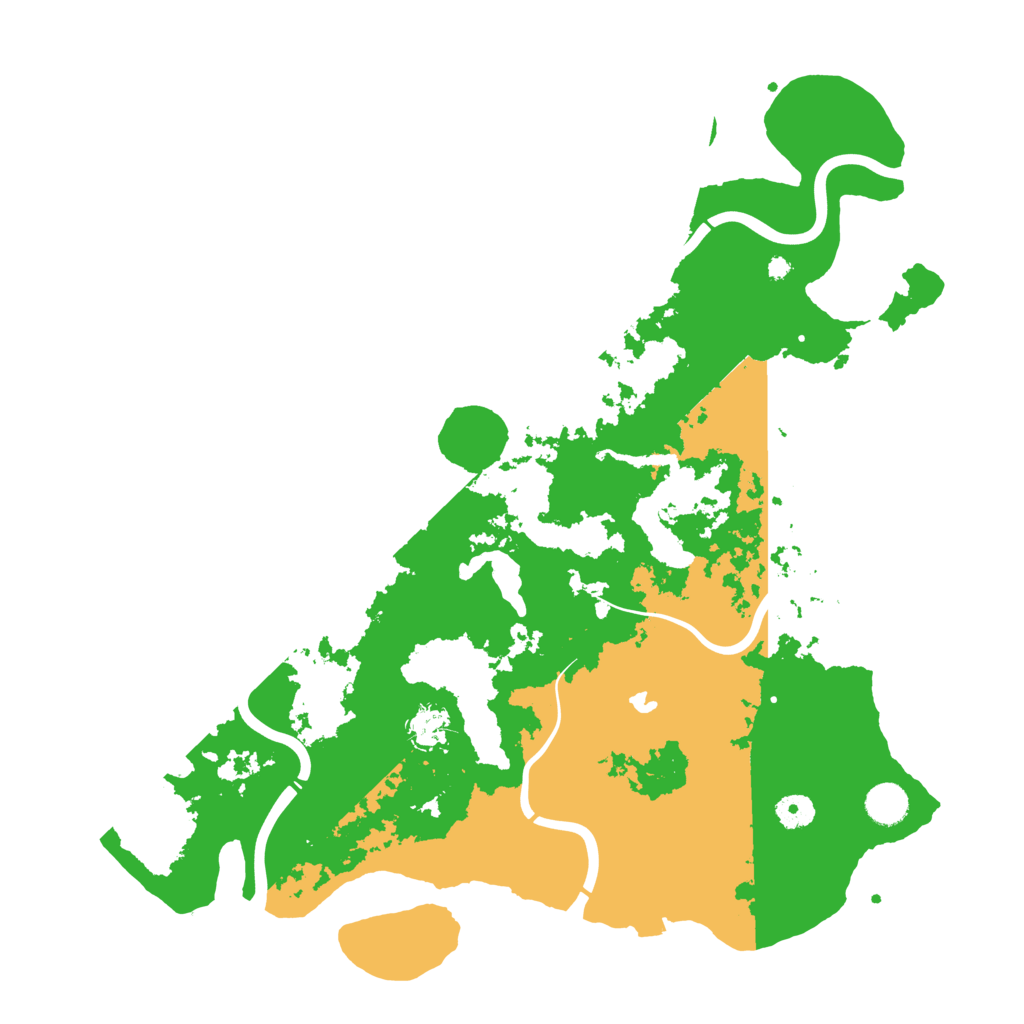 Biome Rust Map: Procedural Map, Size: 4250, Seed: 1298066231