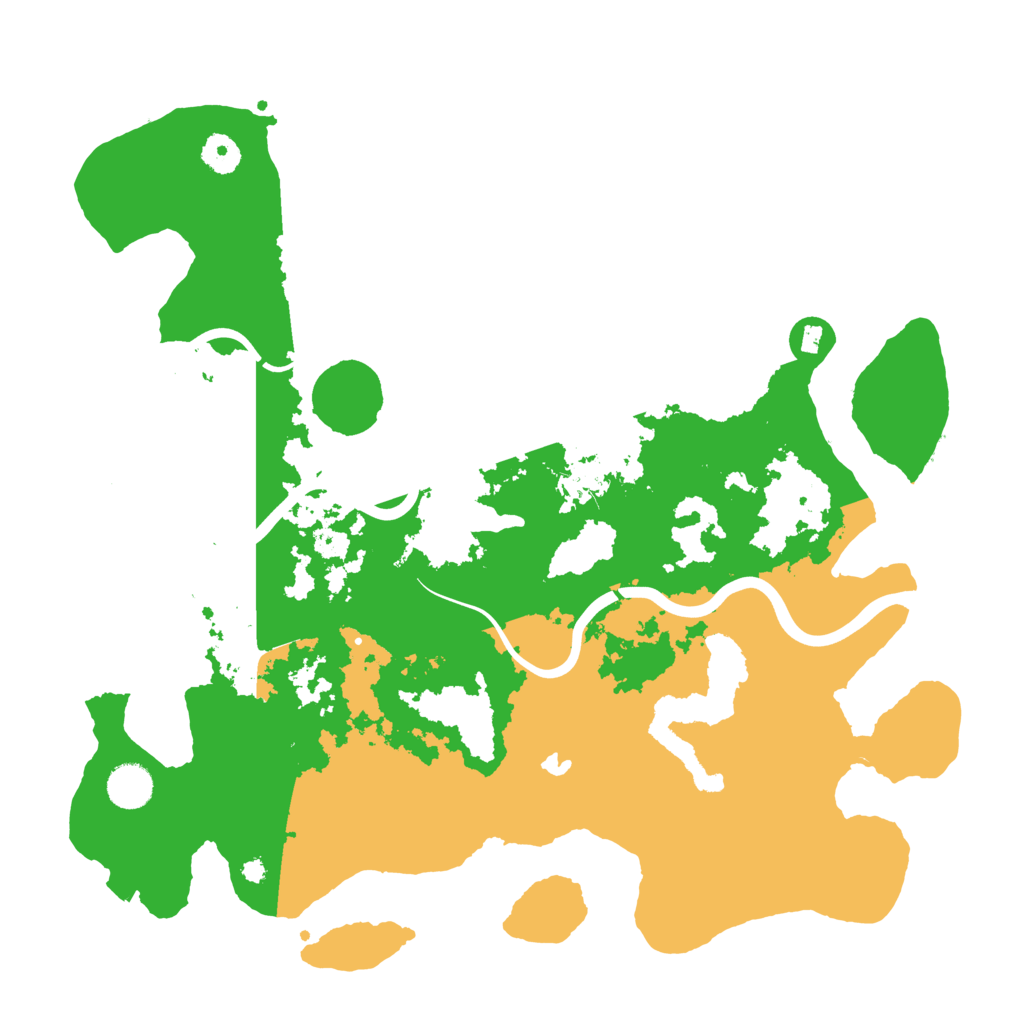 Biome Rust Map: Procedural Map, Size: 4000, Seed: 798816997