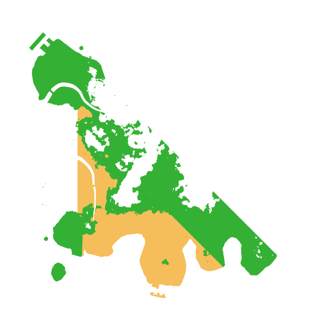 Biome Rust Map: Procedural Map, Size: 3000, Seed: 794490201