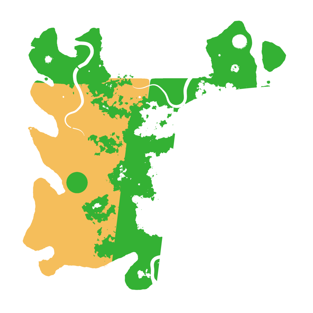 Biome Rust Map: Procedural Map, Size: 3900, Seed: 128981356