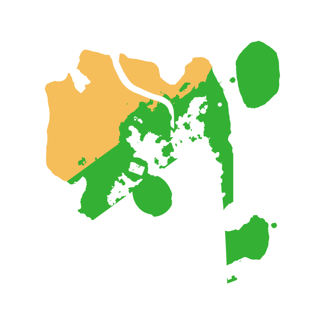 Biome Rust Map: Procedural Map, Size: 2225, Seed: 1490508339