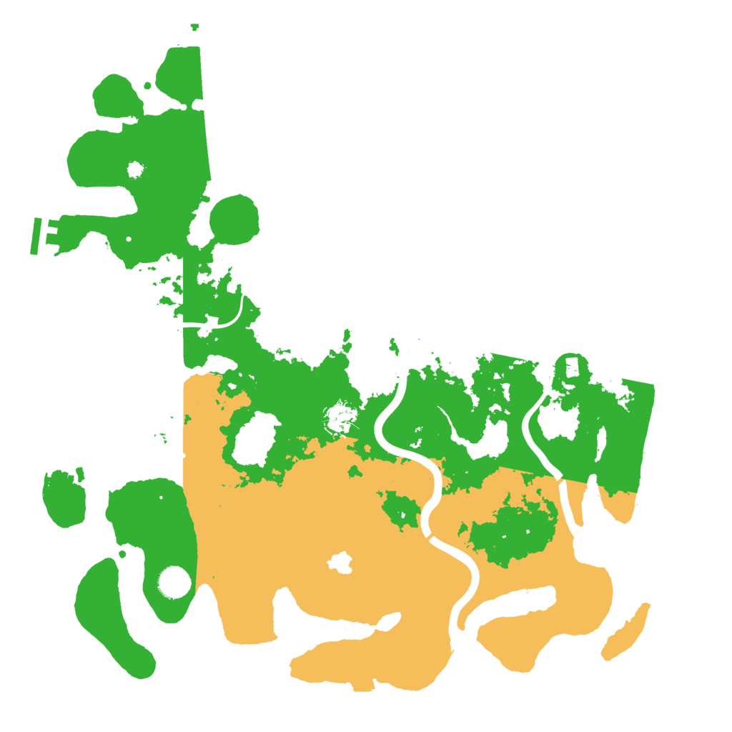 Biome Rust Map: Procedural Map, Size: 4000, Seed: 219436144