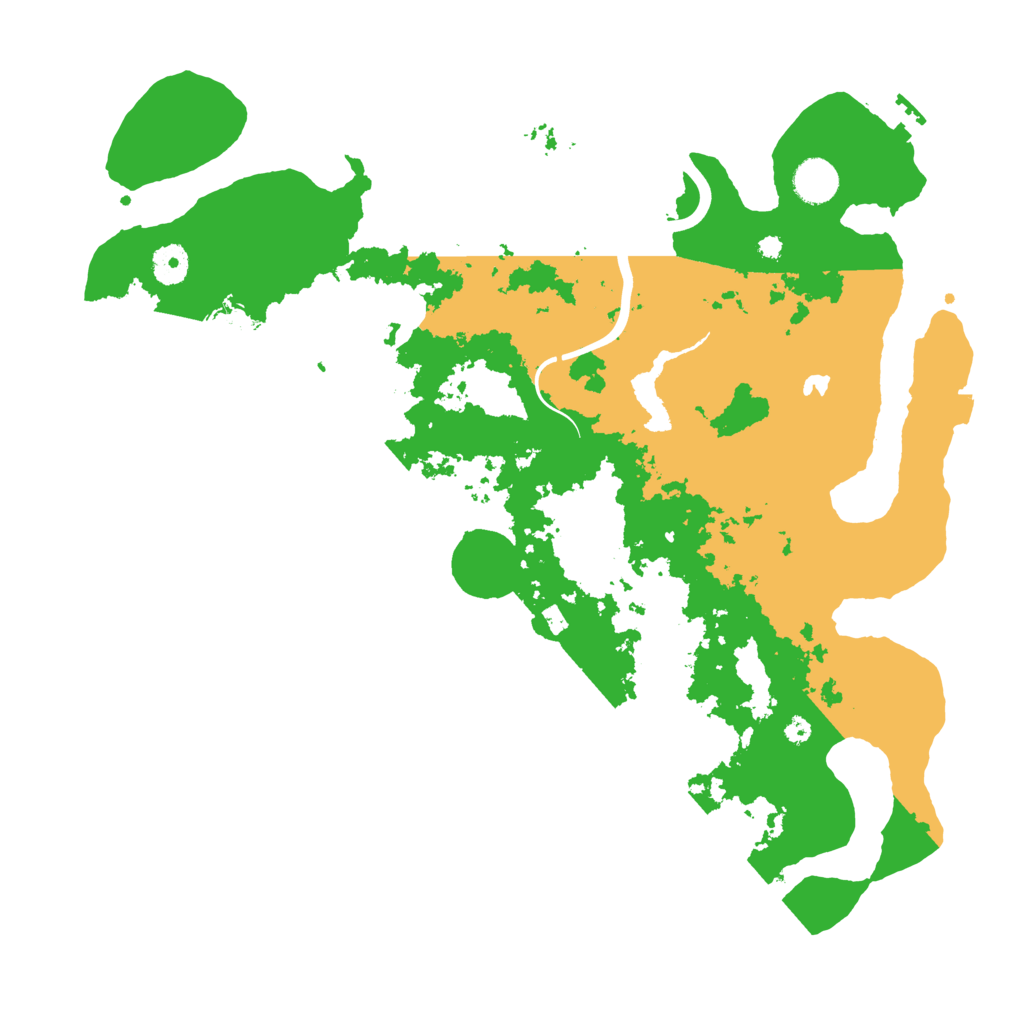 Biome Rust Map: Procedural Map, Size: 4000, Seed: 1237187212
