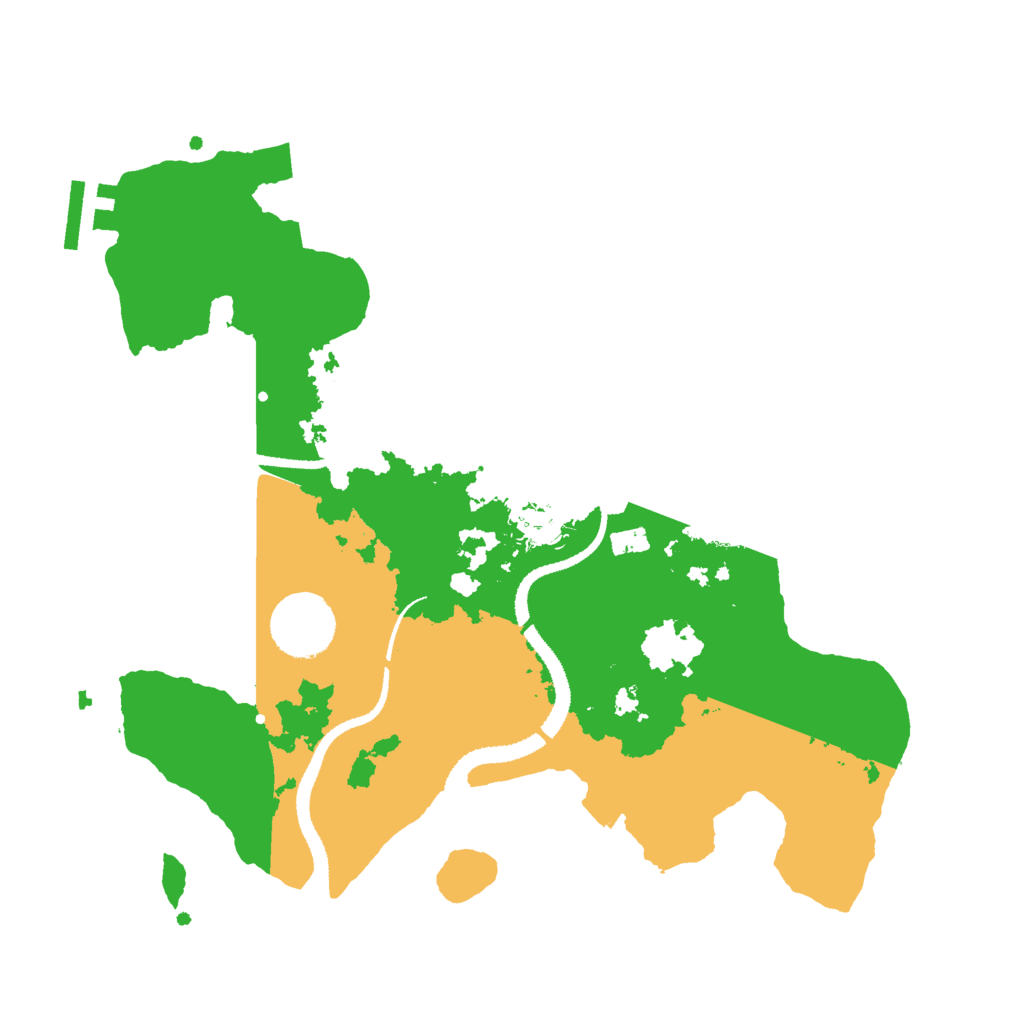 Biome Rust Map: Procedural Map, Size: 3000, Seed: 1956973488