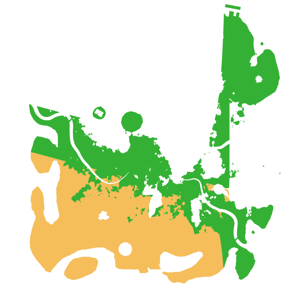 Biome Rust Map: Procedural Map, Size: 4000, Seed: 1218811077