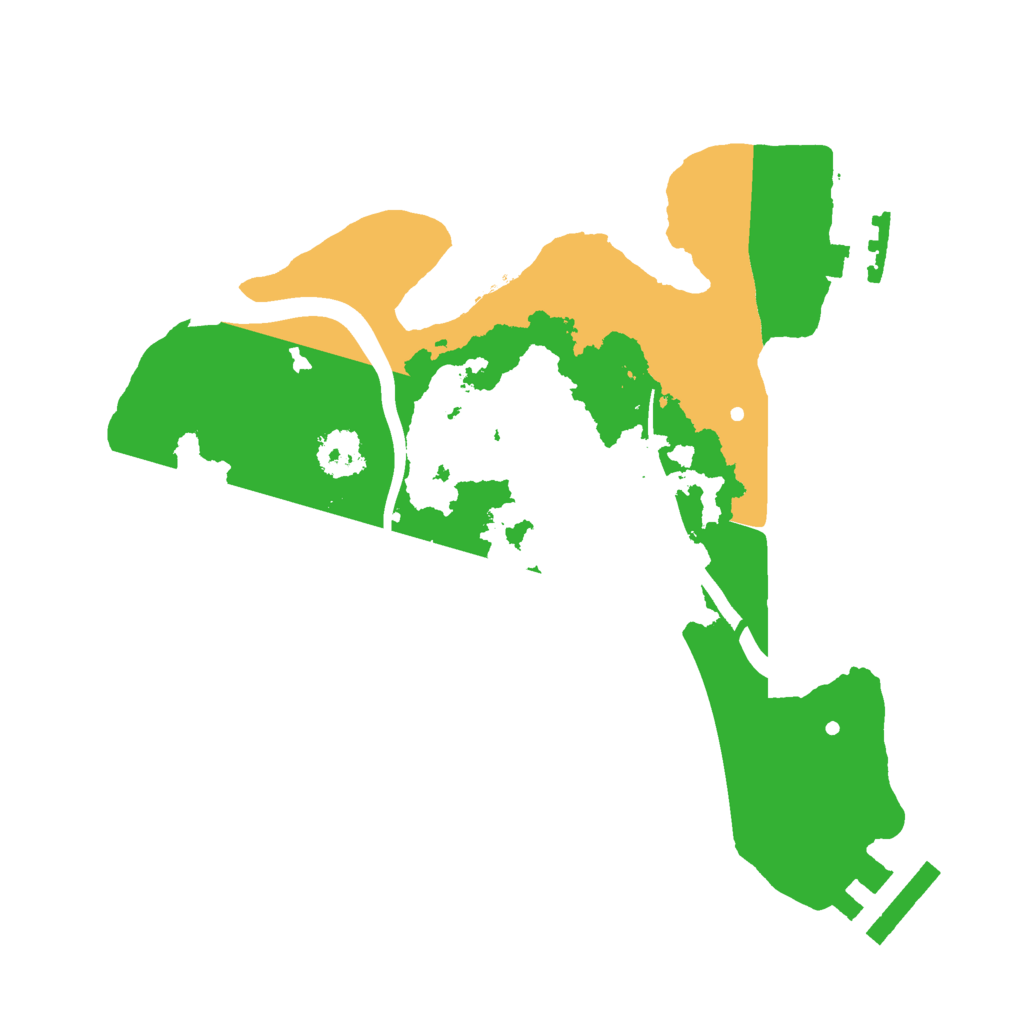 Biome Rust Map: Procedural Map, Size: 2175, Seed: 674276