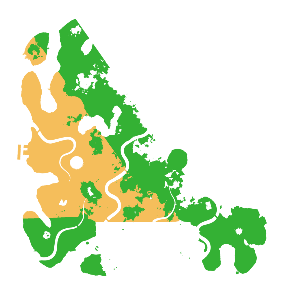 Biome Rust Map: Procedural Map, Size: 4000, Seed: 1791276665