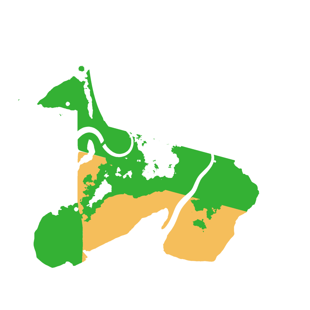 Biome Rust Map: Procedural Map, Size: 2175, Seed: 9982