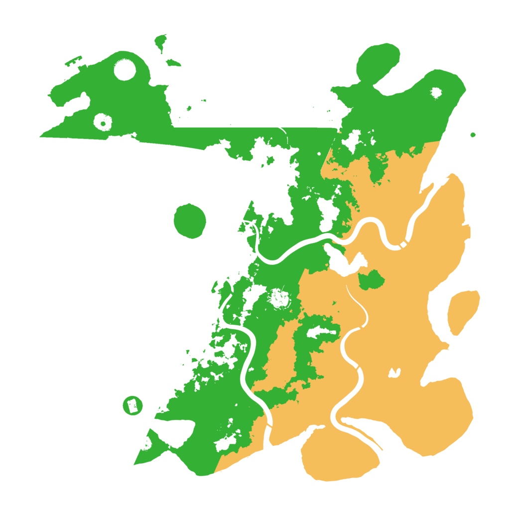 Biome Rust Map: Procedural Map, Size: 4250, Seed: 658479602