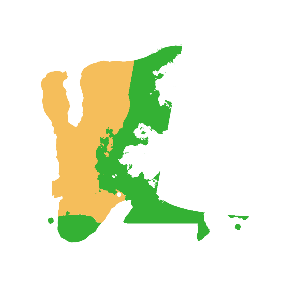 Biome Rust Map: Procedural Map, Size: 2000, Seed: 90570634
