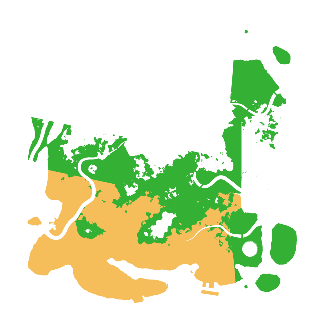 Biome Rust Map: Procedural Map, Size: 3750, Seed: 2132238169