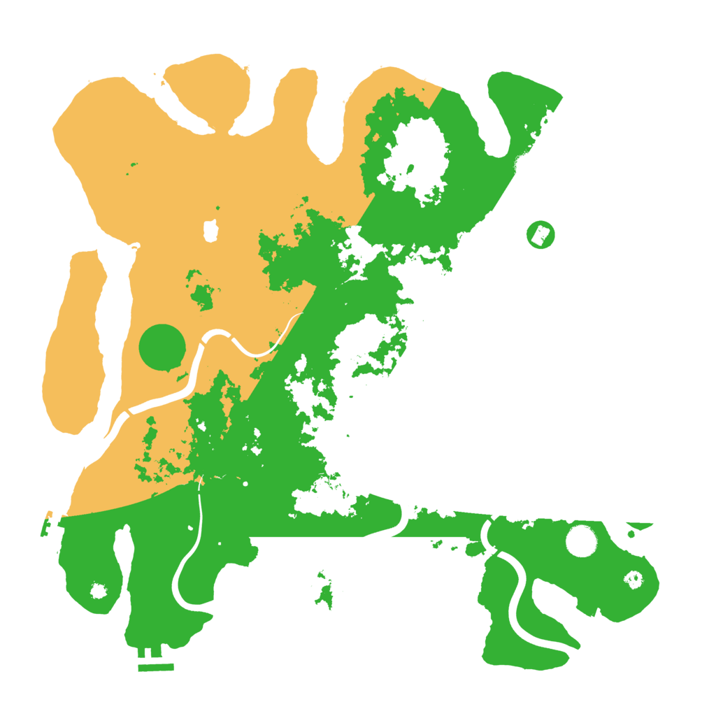 Biome Rust Map: Procedural Map, Size: 4050, Seed: 552738362